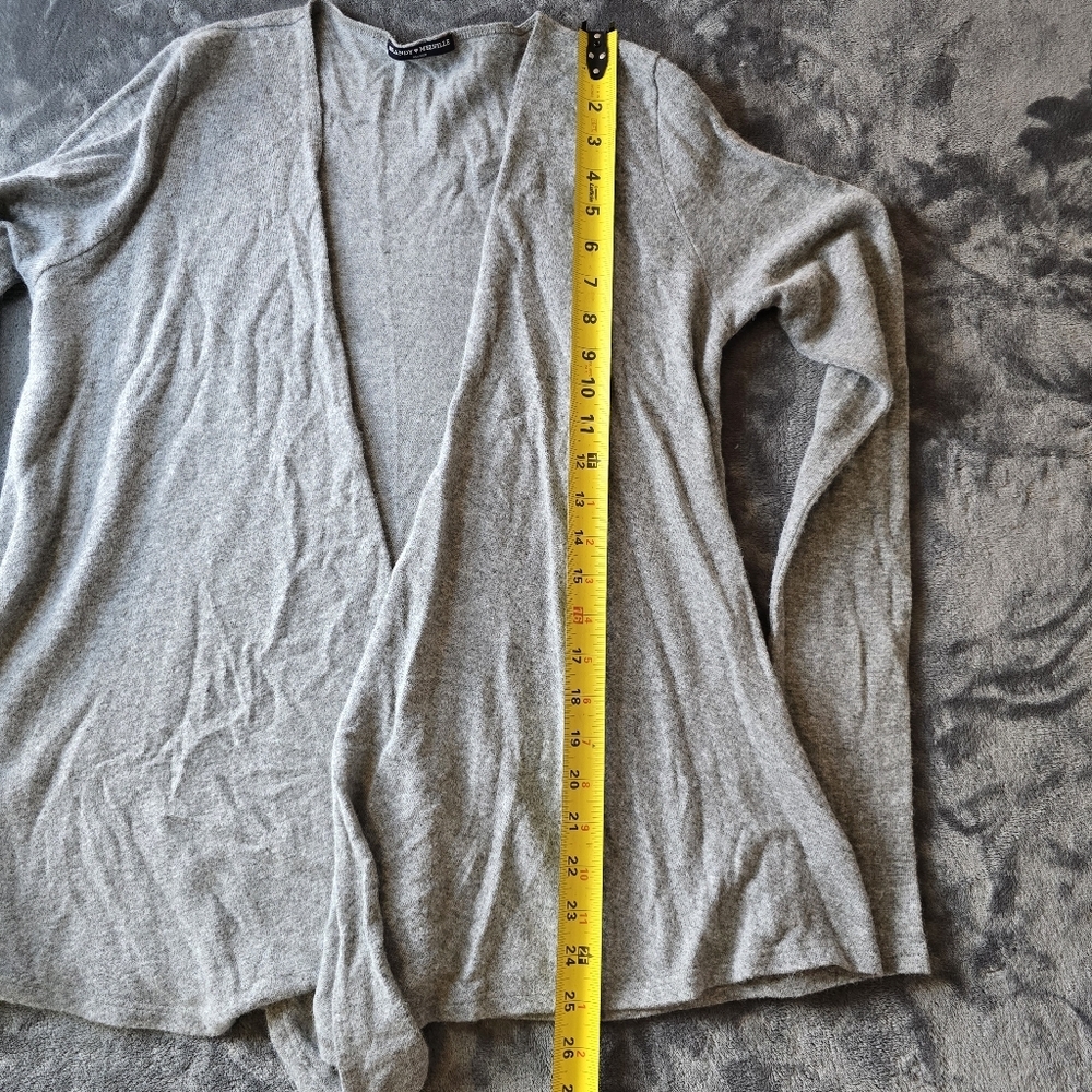 Brandy Melville Open Front Wool Blend Cardigan - Picture 5 of 9